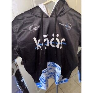 KAAS sweatshirt Size Xs Black And Blue Family Over Fame